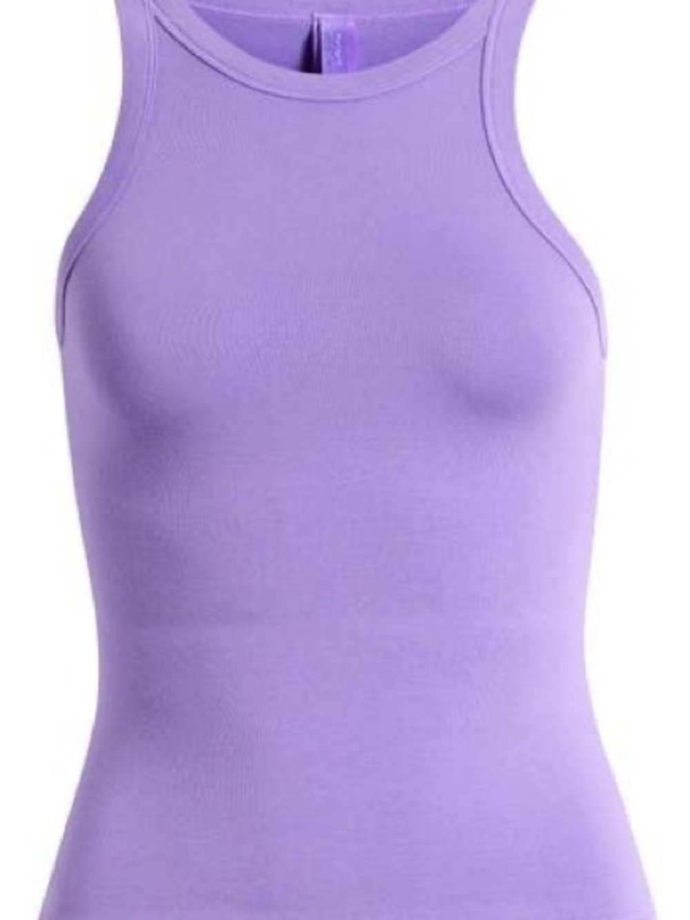 NWT SKIMS Stretch Cotton Jersey Tank in Ultra Violet